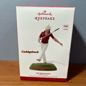 Hallmark Ty Webb/Chevy Chase Golf Ornament with Red Accents